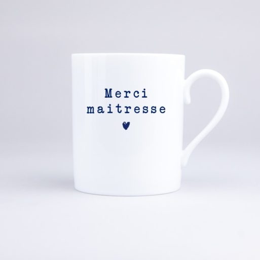 Mug merci maitresse