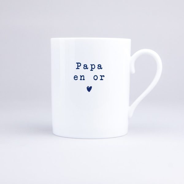 Mug papa en or