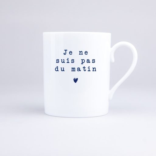 Mug Je ne suis pas du matin