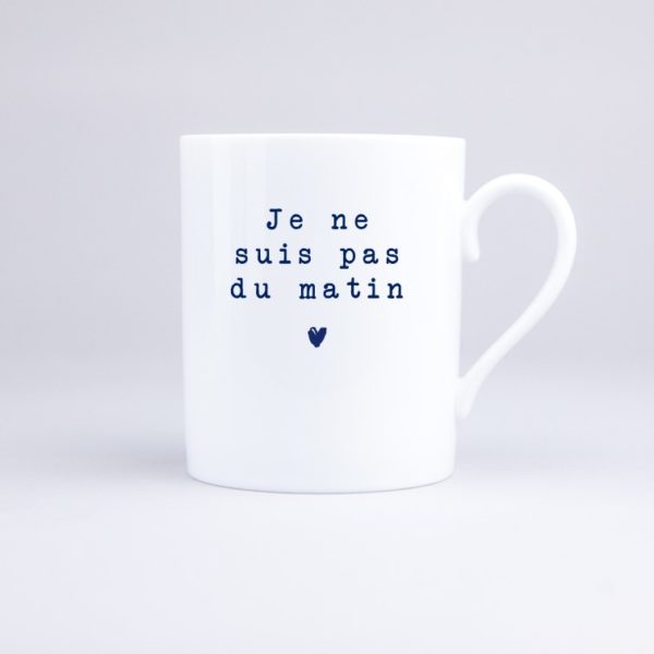 Mug Je ne suis pas du matin